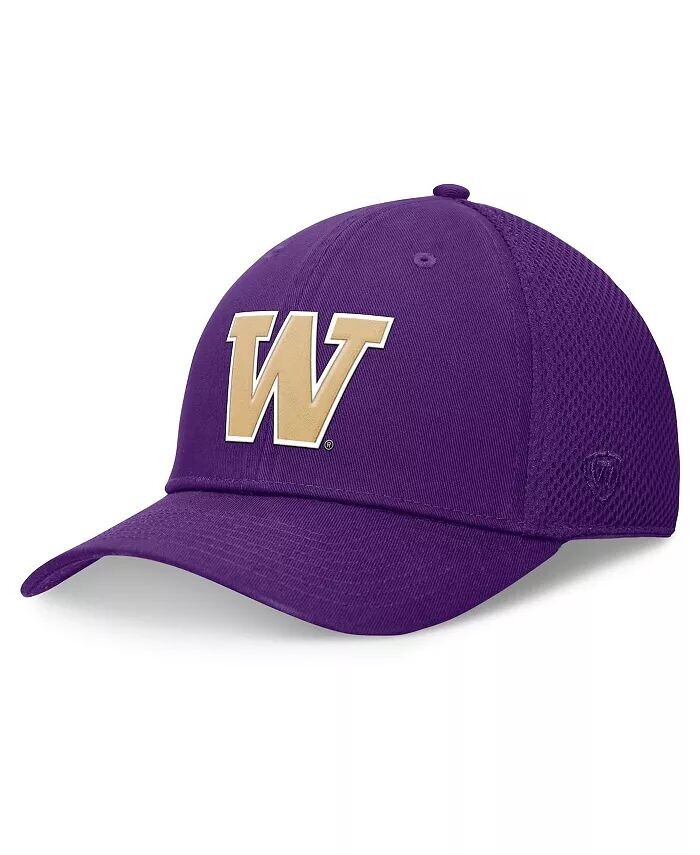 

Мужская фиолетовая шапка Washington Huskies Spacer Flex Top Of The World, фиолетовый