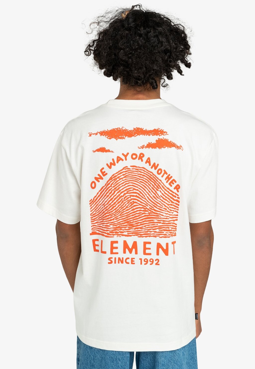 

Футболка с принтом Element, белый