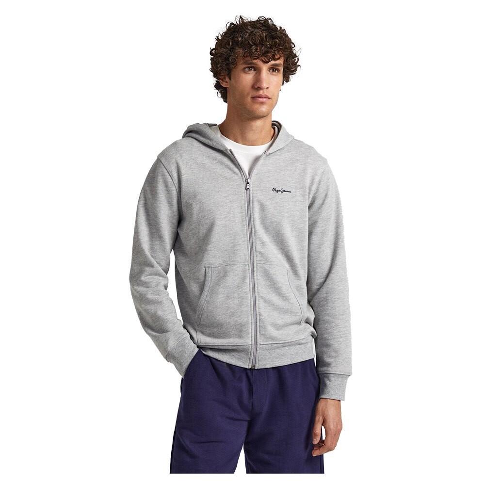 

Толстовка Pepe Jeans Terry Hoody Full Zip, серый