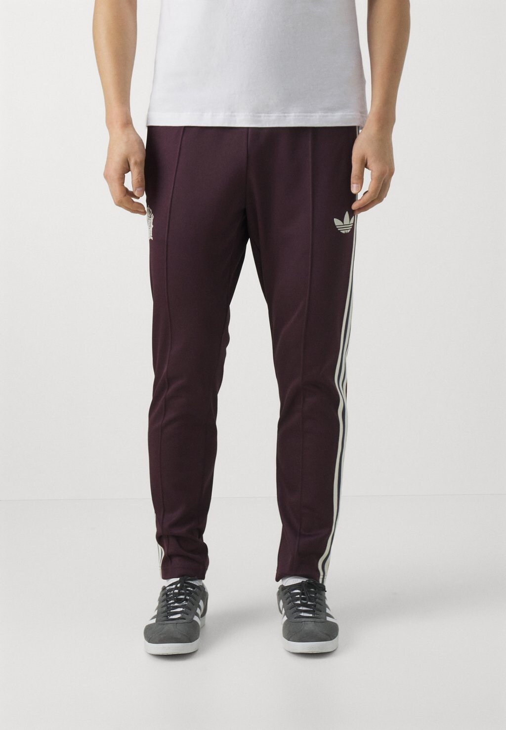 

Спортивные брюки Spain Fef Og Beckenbauer Track Pant adidas Originals, цвет shadow maroon