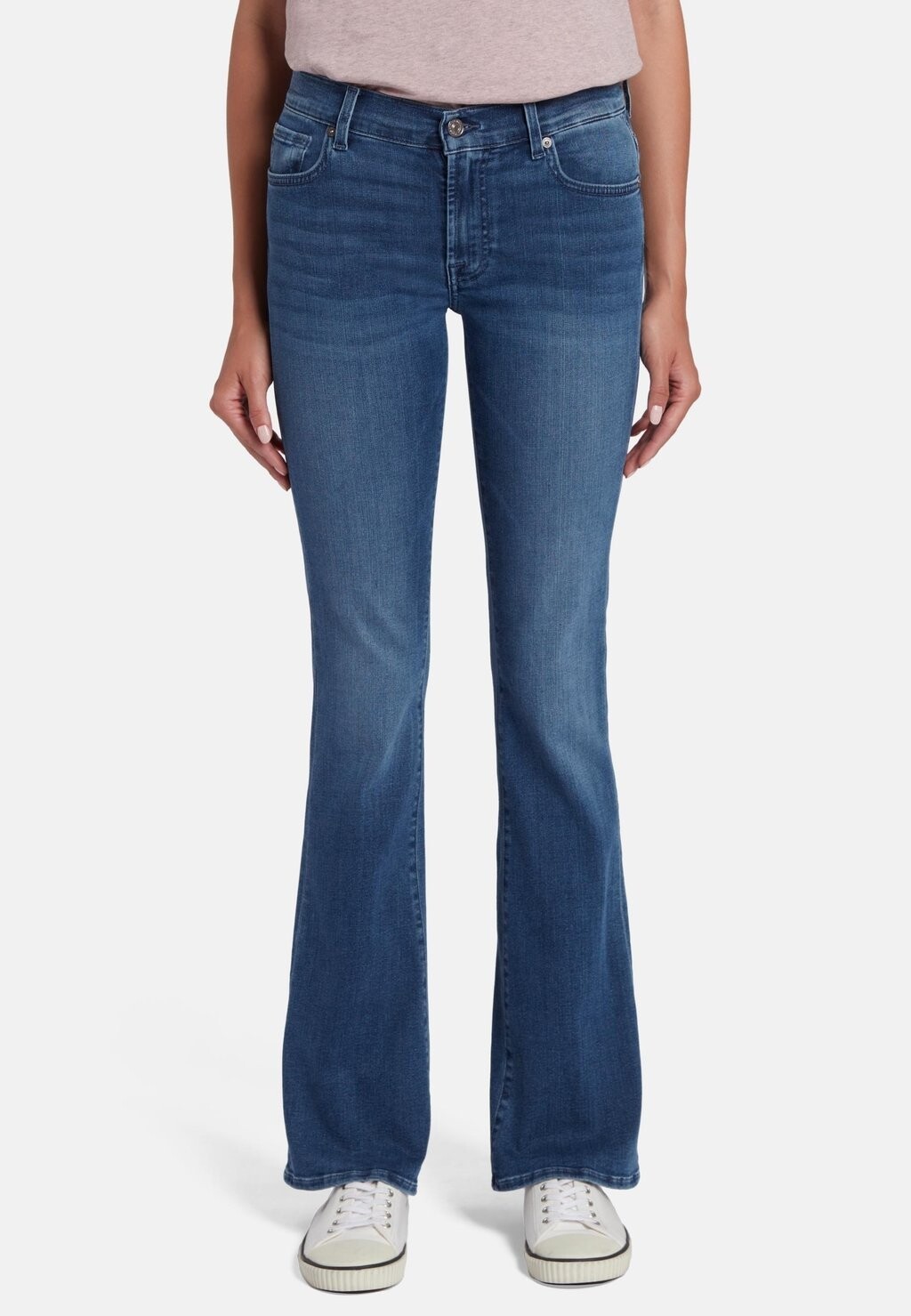 

Джинсы Bootcut 7 for all mankind, цвет mid blue