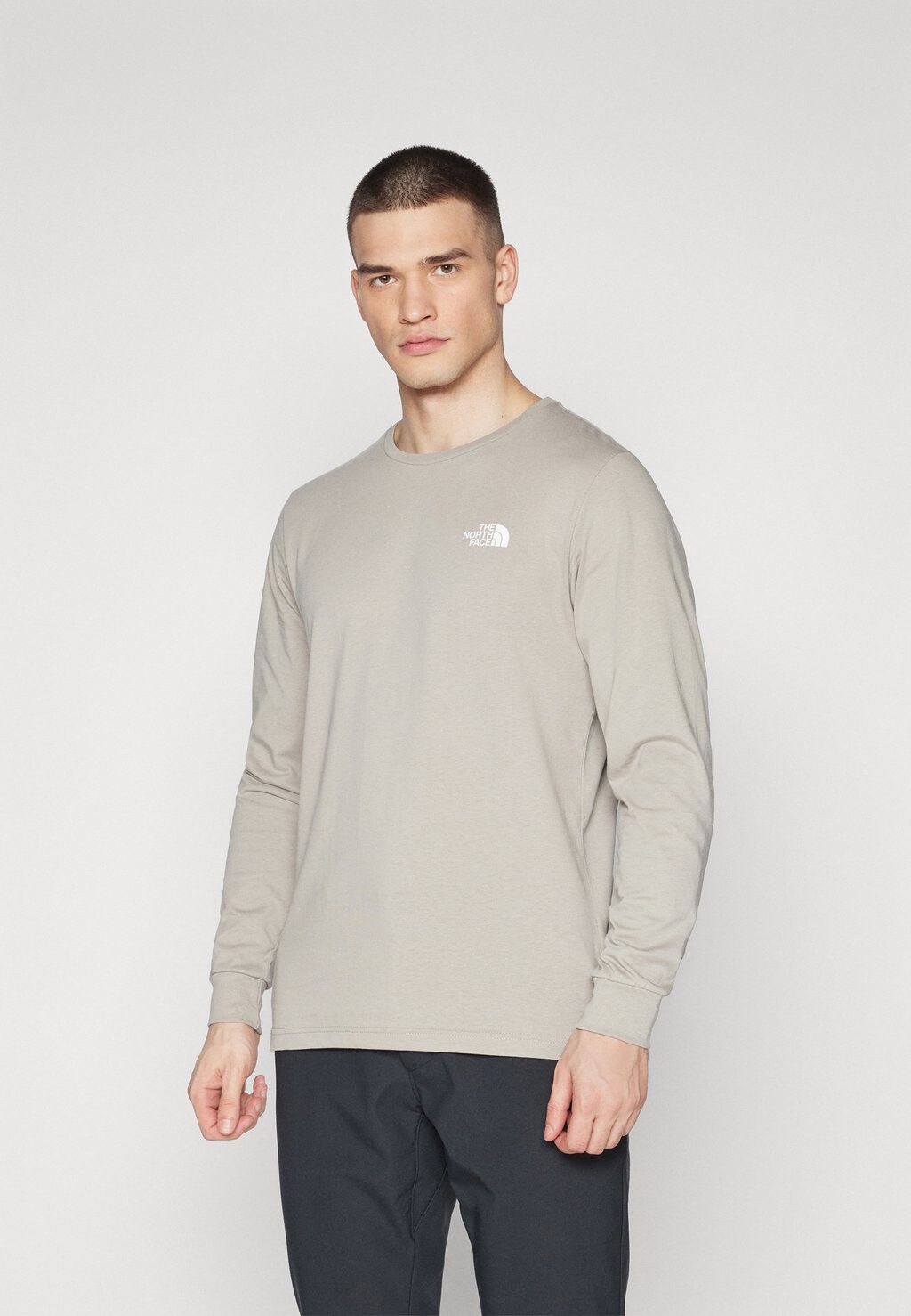

Рубашка с длинным рукавом EASY TEE The North Face, цвет gravel grey