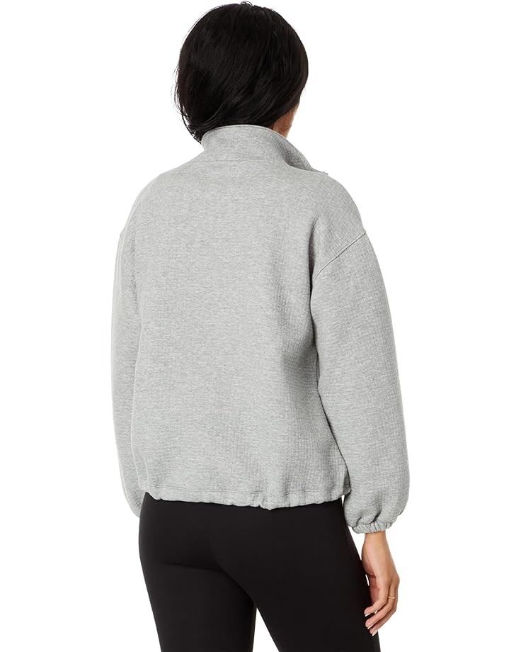 

Куртка Madewell Quilted Jacquard Zip Jacket, цвет Heather Gym Class Grey