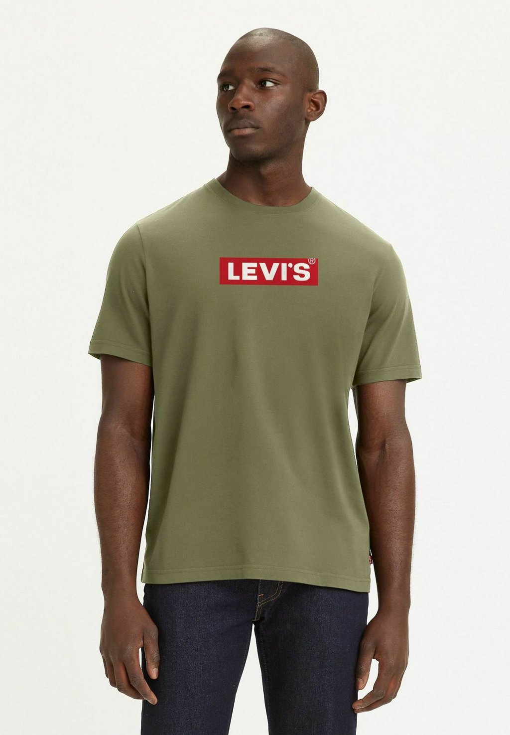 

Футболка с принтом Levi's, зеленый