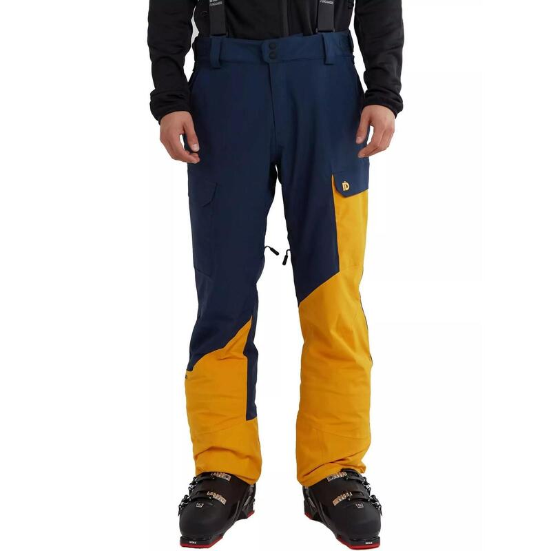 Лыжные брюки Sierra Pants мужские - оранжевый Fundango, цвет blau лыжные брюки sierra pants мужские желтые fundango цвет gelb