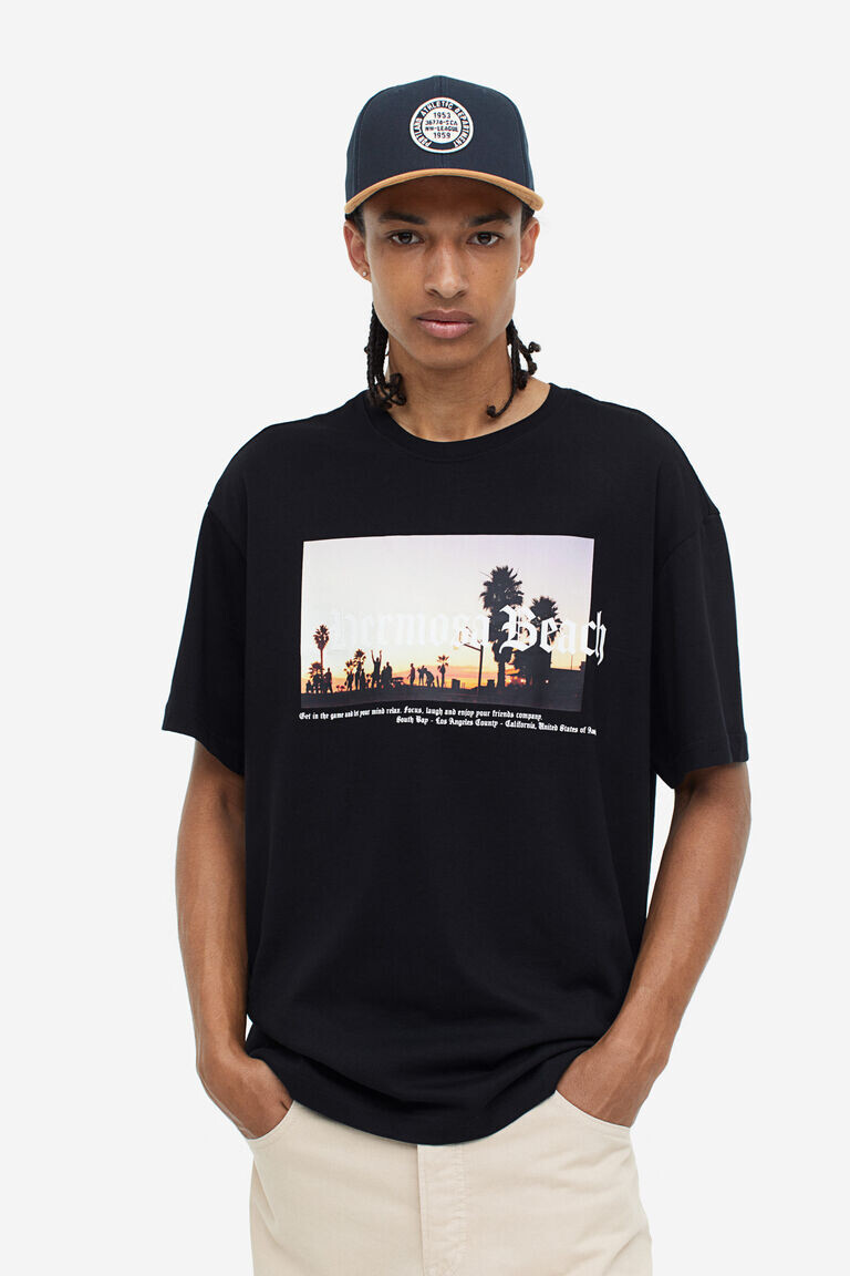 

Кепка с аппликацией H&M, синий