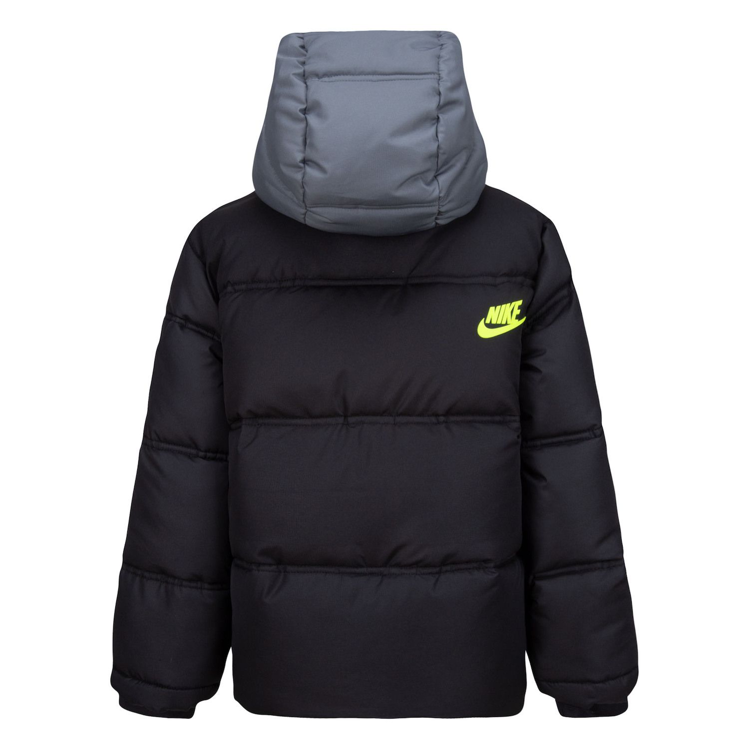 

Тяжелая пуховик Nike Colorblock для мальчиков 4–7 лет Nike, черный