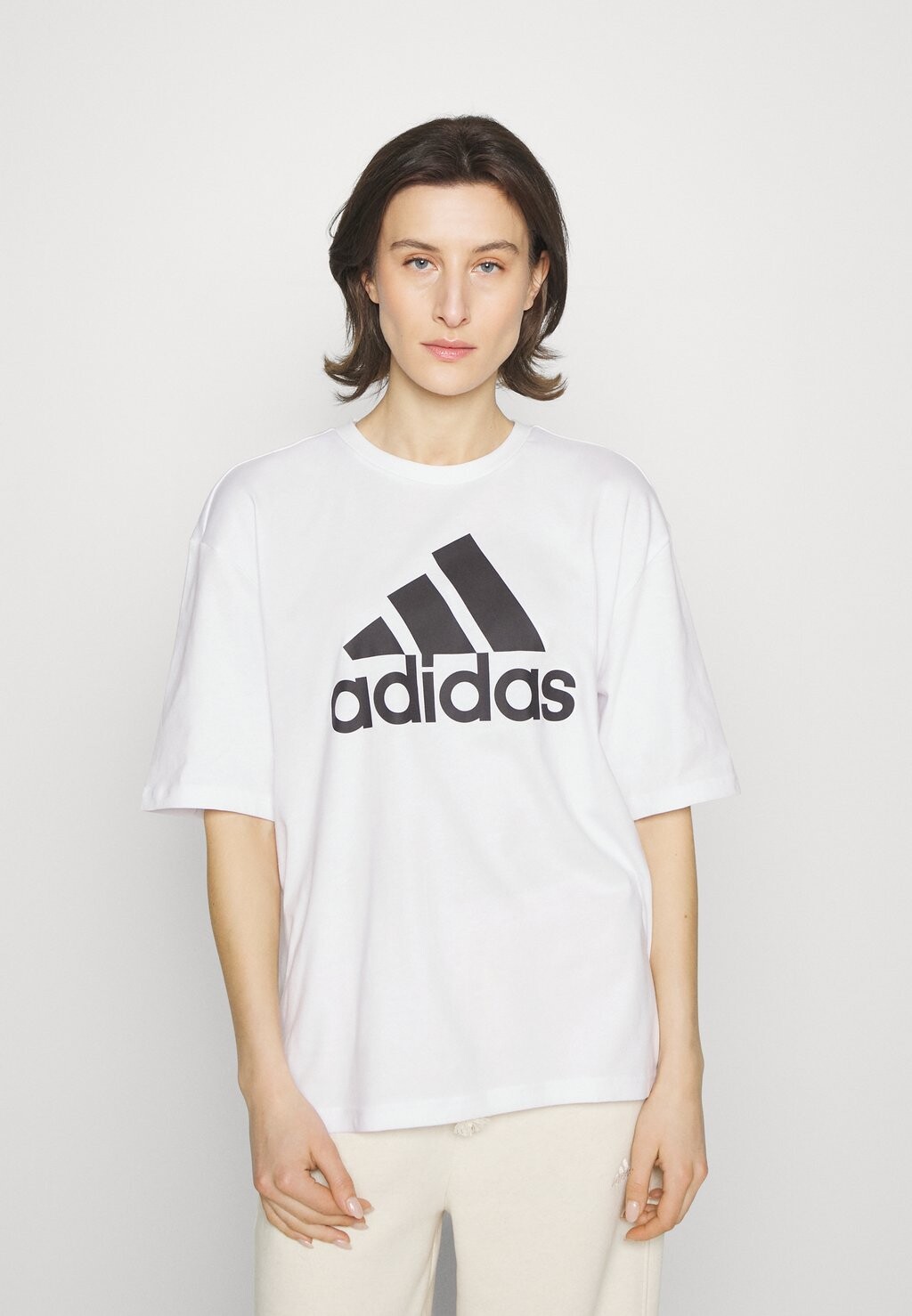 

Футболка с принтом Adidas, Белый