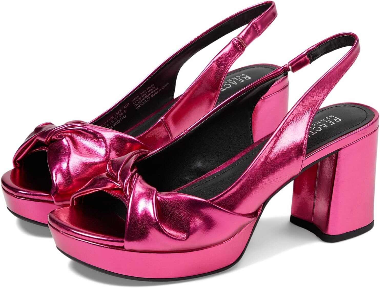 

Босоножки Rylee Kenneth Cole Reaction, цвет Hot Pink Metallic