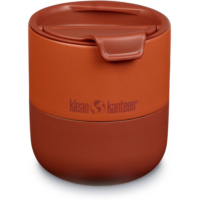 

Низкая шариковая кружка с откидной крышкой и подъемом Klean Kanteen, синий
