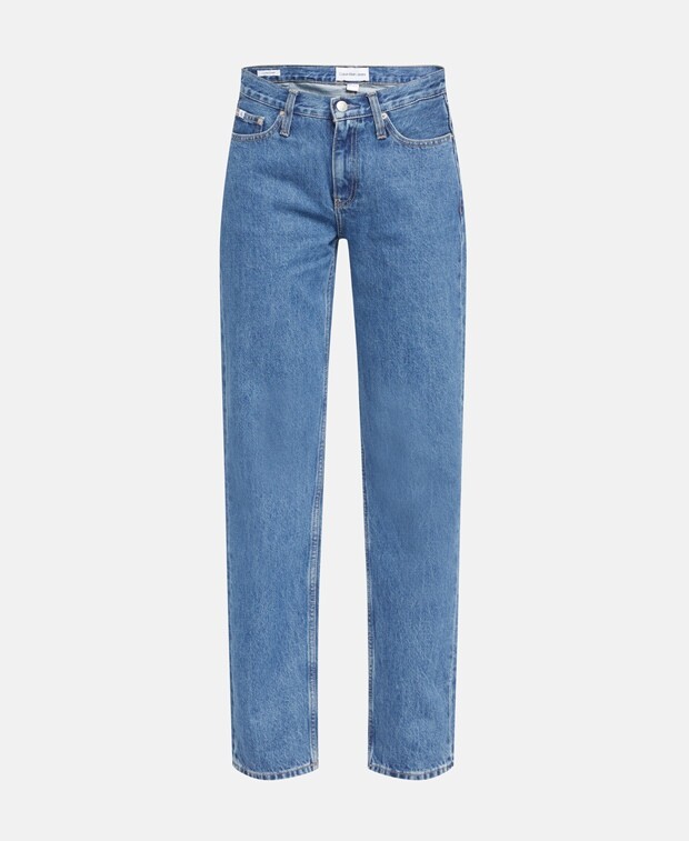 

Прямые джинсы Calvin Klein Jeans, цвет Slate Blue