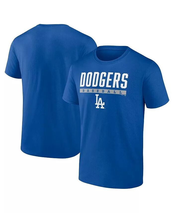 

Мужская футболка Royal Los Angeles Dodgers Power Hit Fanatics, синий