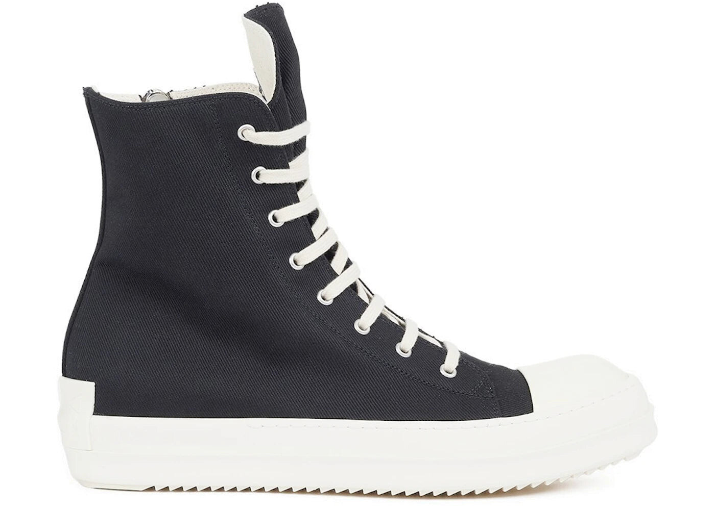 

Кроссовки Rick Owens x Drkshdw Fogachine Denim High-Top, чёрный