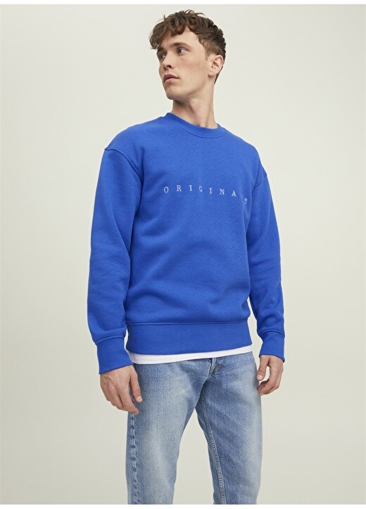 

Мужская толстовка с круглым вырезом Jack & Jones