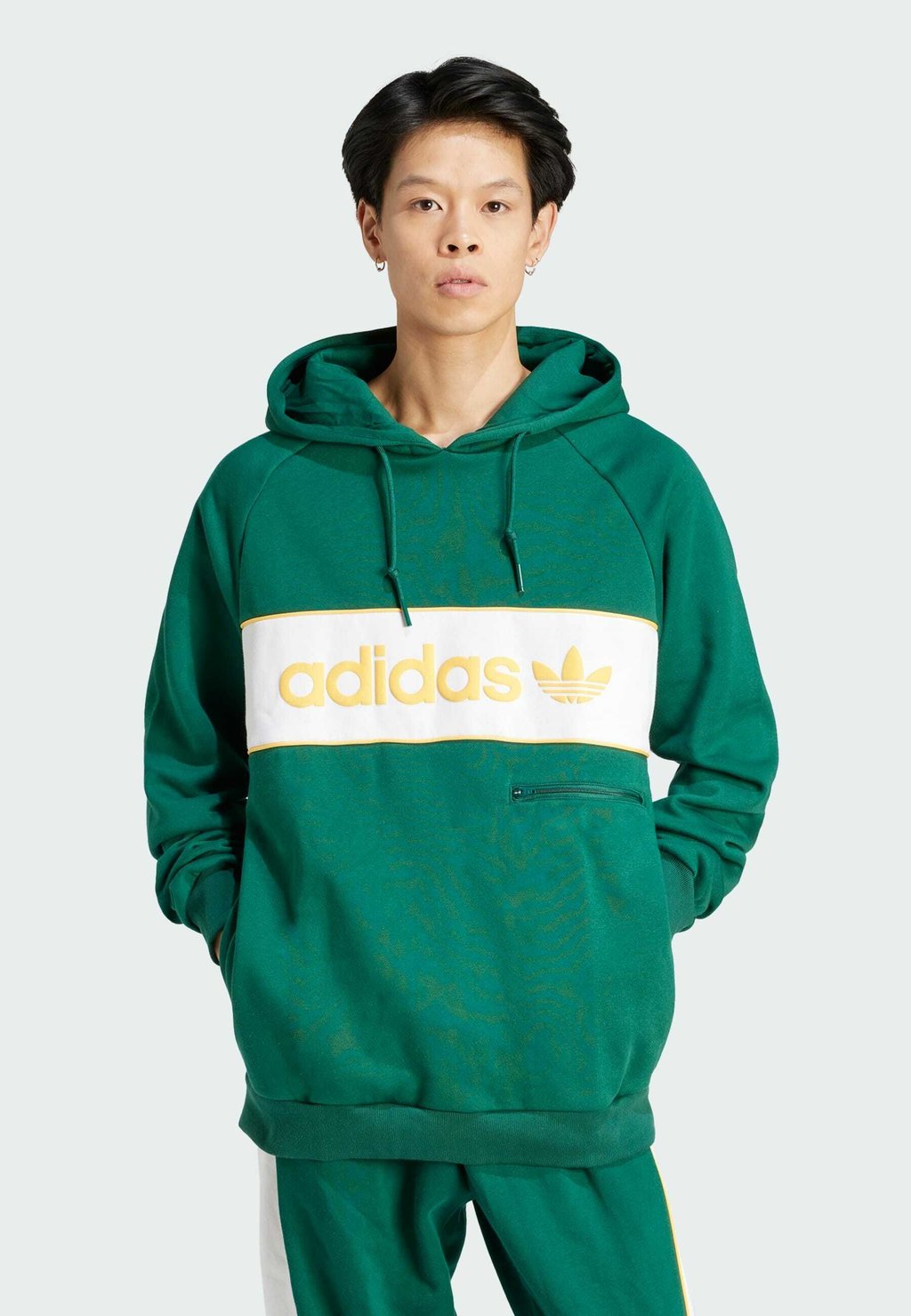 

Толстовка Ny adidas Originals, цвет collegiate green