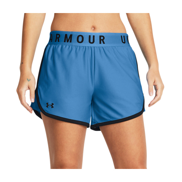 Шорты Under Armour Women's Play Up 5'', цвет Viral Blue шорты женские under armour play up 2 in 1 shorts размер 48 50 rus