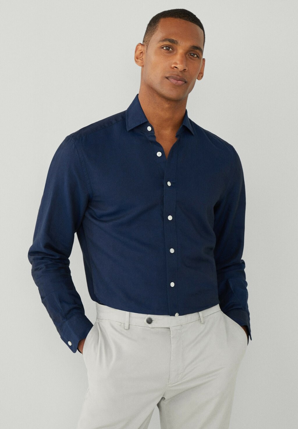 

Рубашка Hackett London, синий
