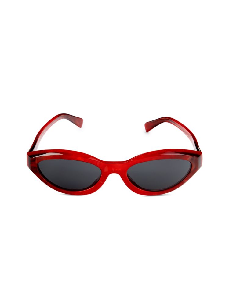 Солнцезащитные очки «кошачий глаз» Desir 54MM Alain Mikli, красный