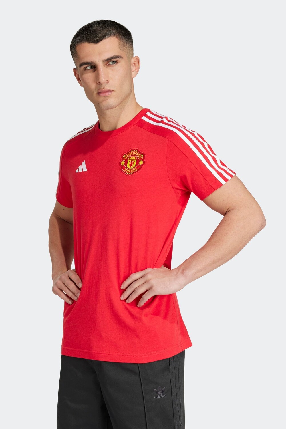

Футболка с ДНК Манчестер Юнайтед Adidas, красный