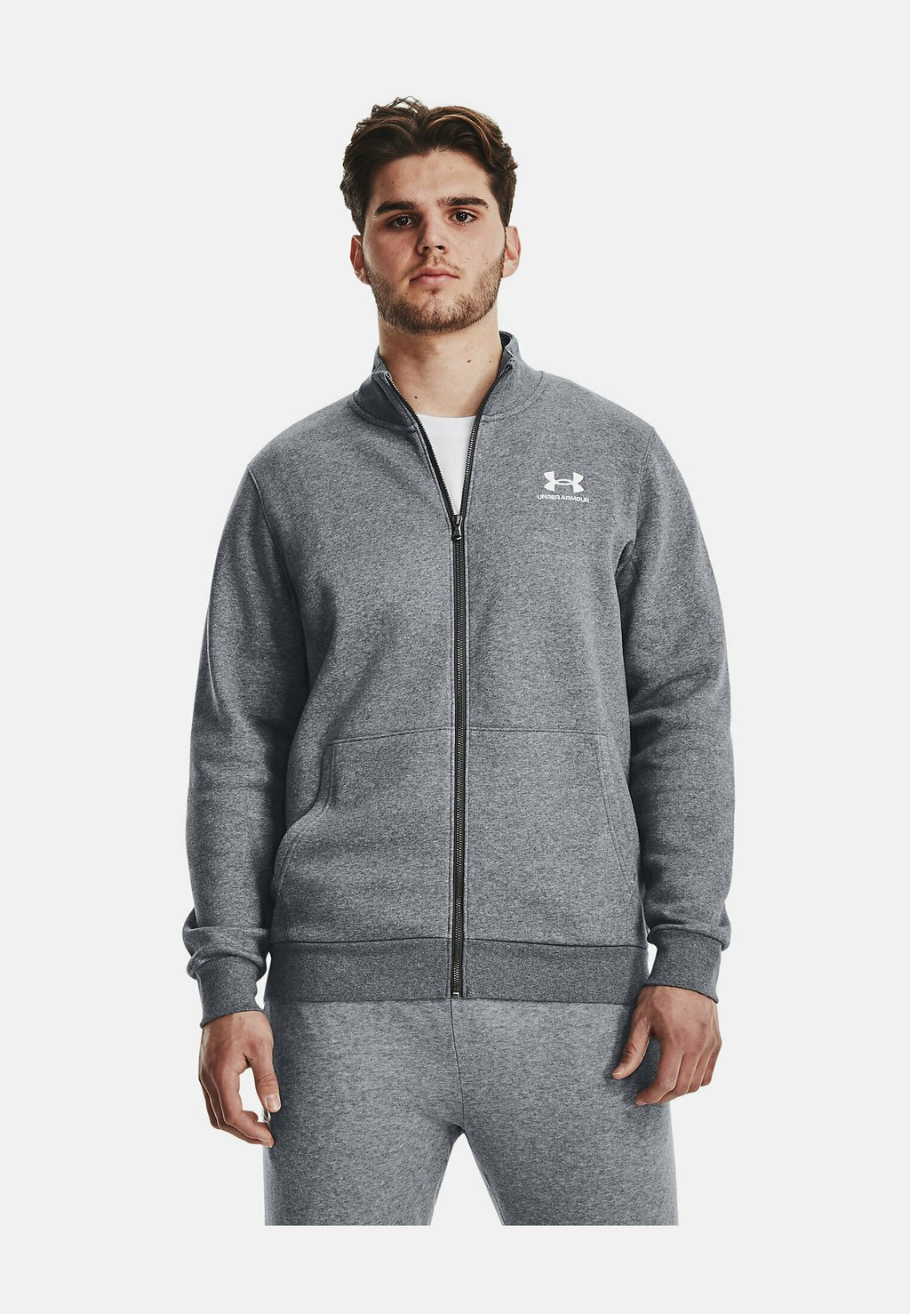 

Спортивная куртка ESSENTIAL Under Armour, смольно-серый средний вереск