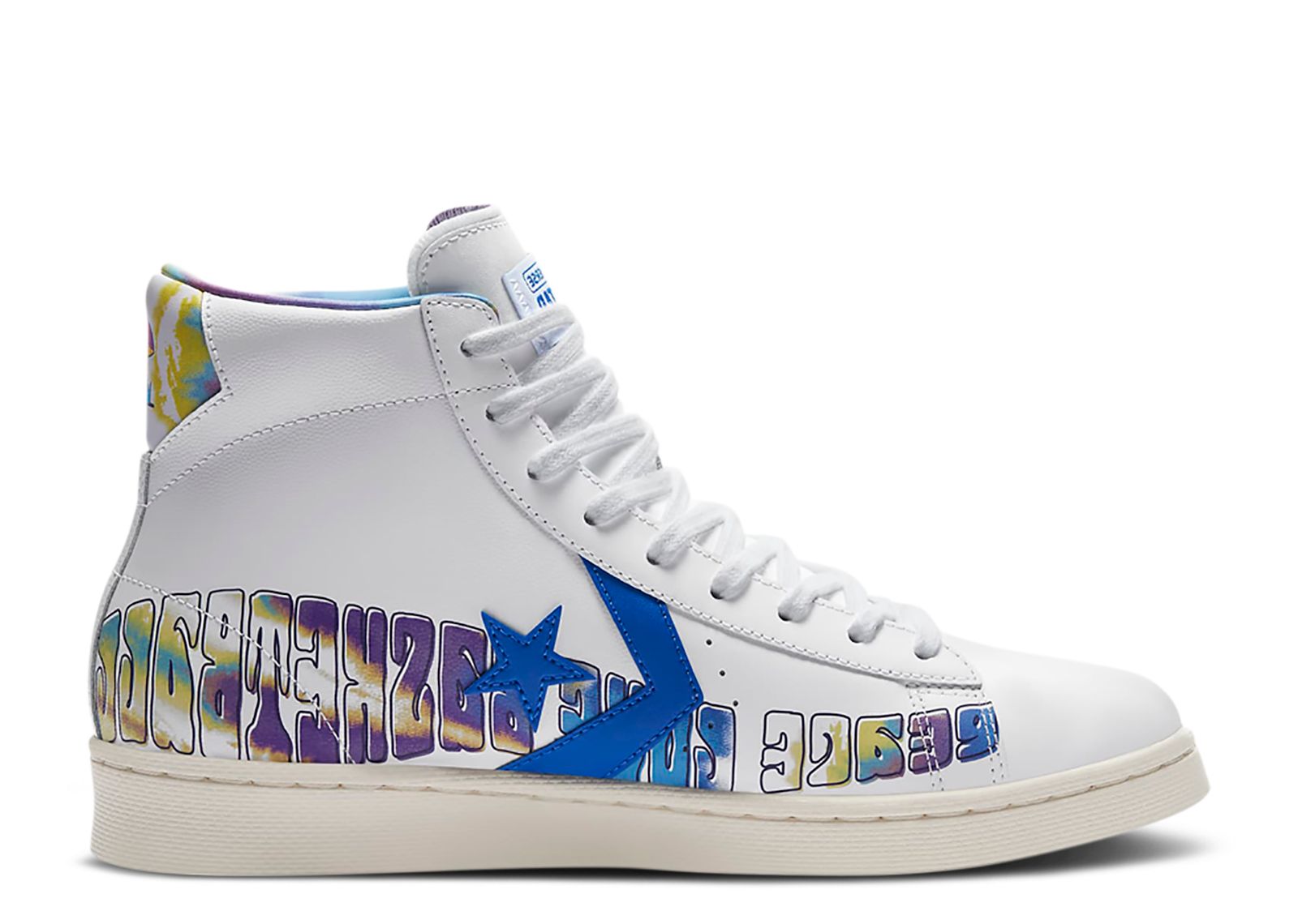 Кроссовки Converse Pro Leather High 'Peace, Love, And Basketball', белый