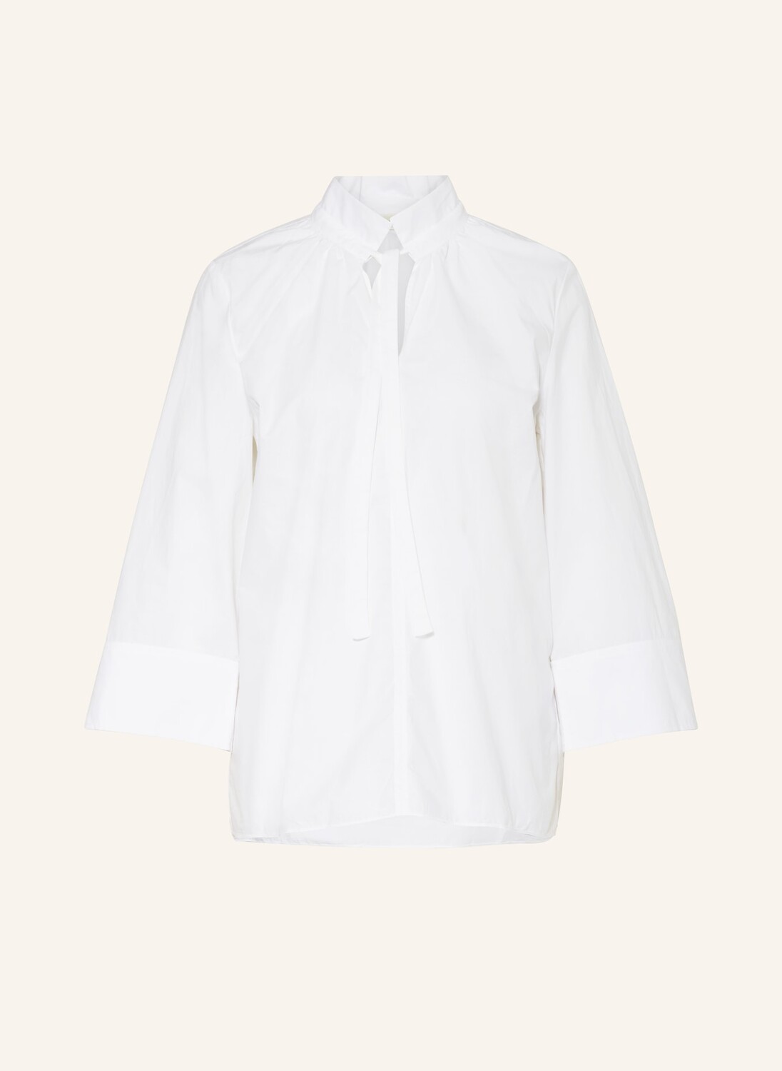

Блузка с завязками на воротнике bianciiw Inwear, белый