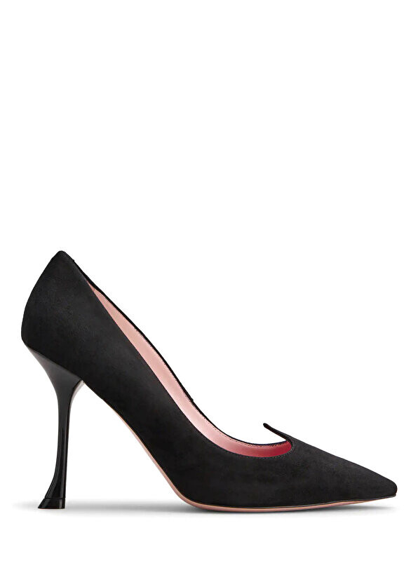 

Черные кожаные туфли на шпильке i love vivier ROGER VIVIER