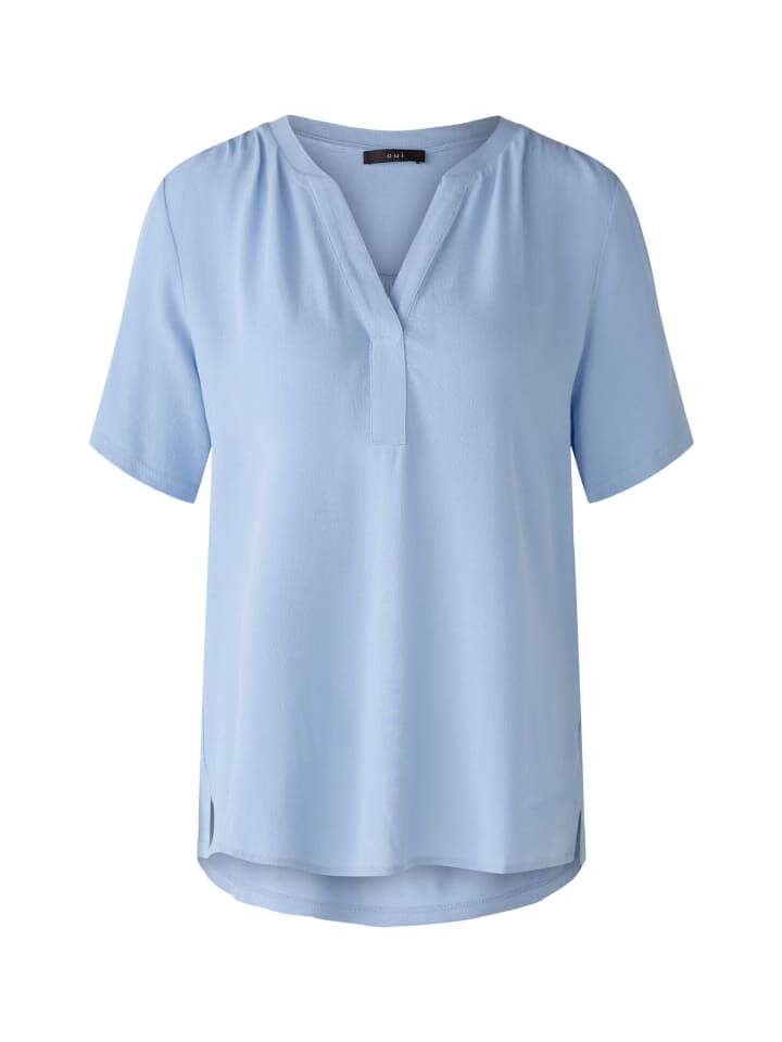 

Блуза Oui nshirt Viskosepatch, цвет light blue