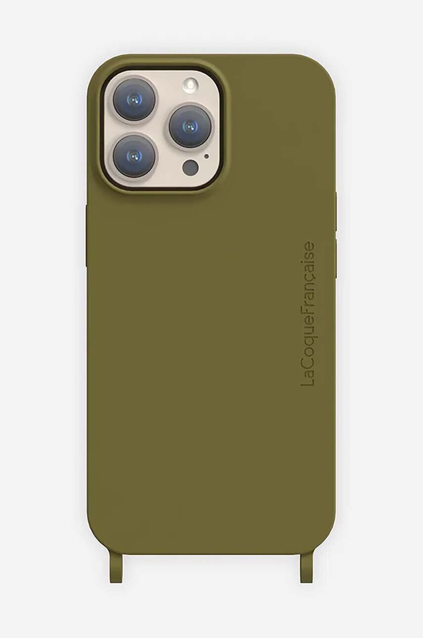 

Чехол LaCoqueFrançaise для iPhone 14 PRO, зеленый