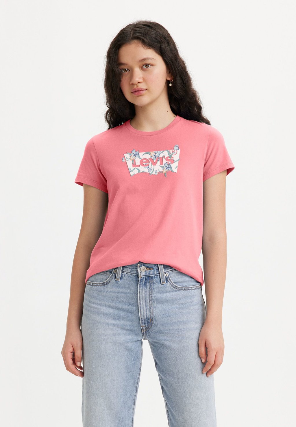 Базовая футболка The Perfect Tee Levi's, цвет tropical flower fill tameless rose
