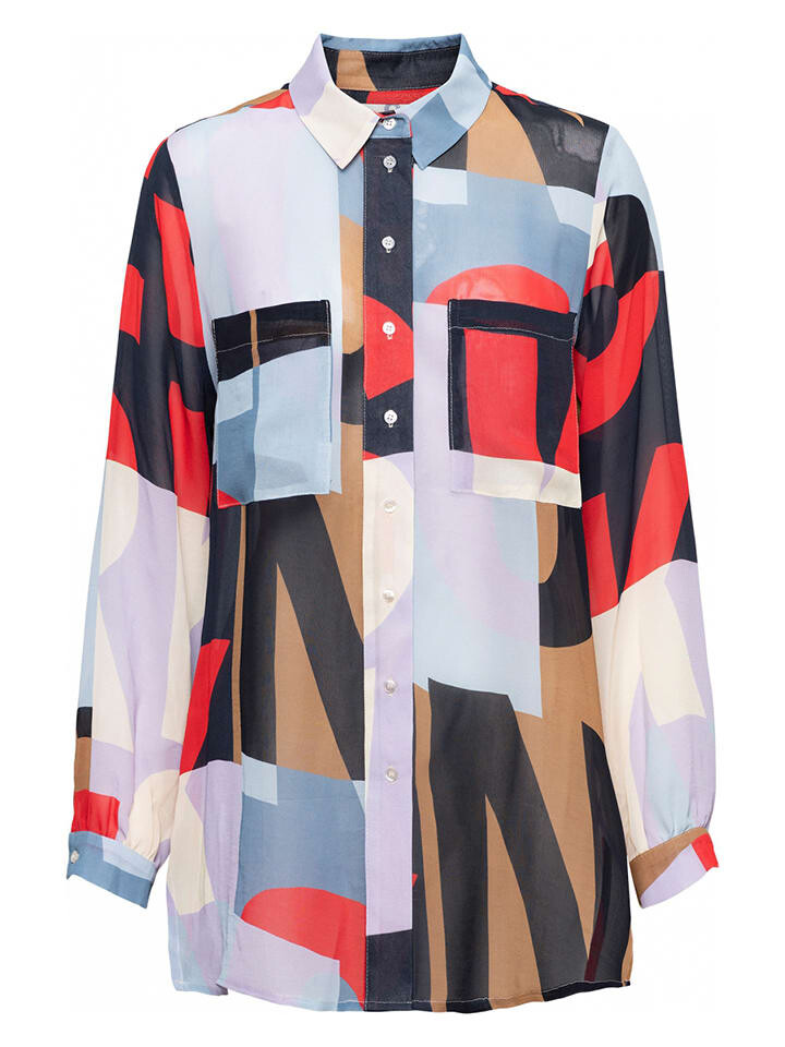 

Блуза &Co Woman Aileen, цвет hellblau/bunt