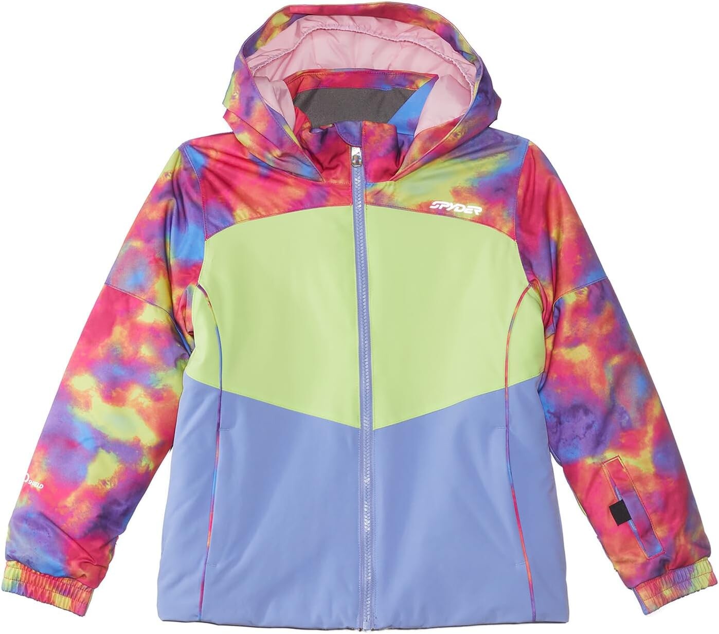 

Куртка Spyder Kids Conquer Jacket, цвет Pink Combo