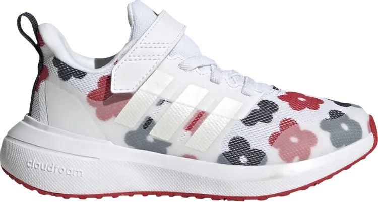 

Кроссовки FortaRun 2.0 Cloudfoam Sport EL Little Kid 'Floral', белый