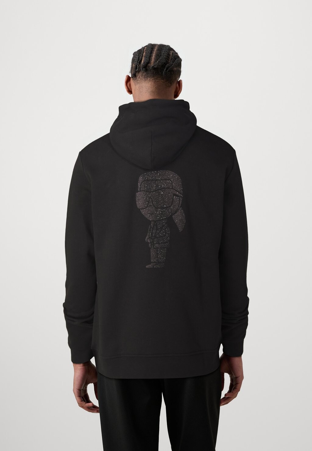 

Джемпер с капюшоном HOODY KARL LAGERFELD, черный