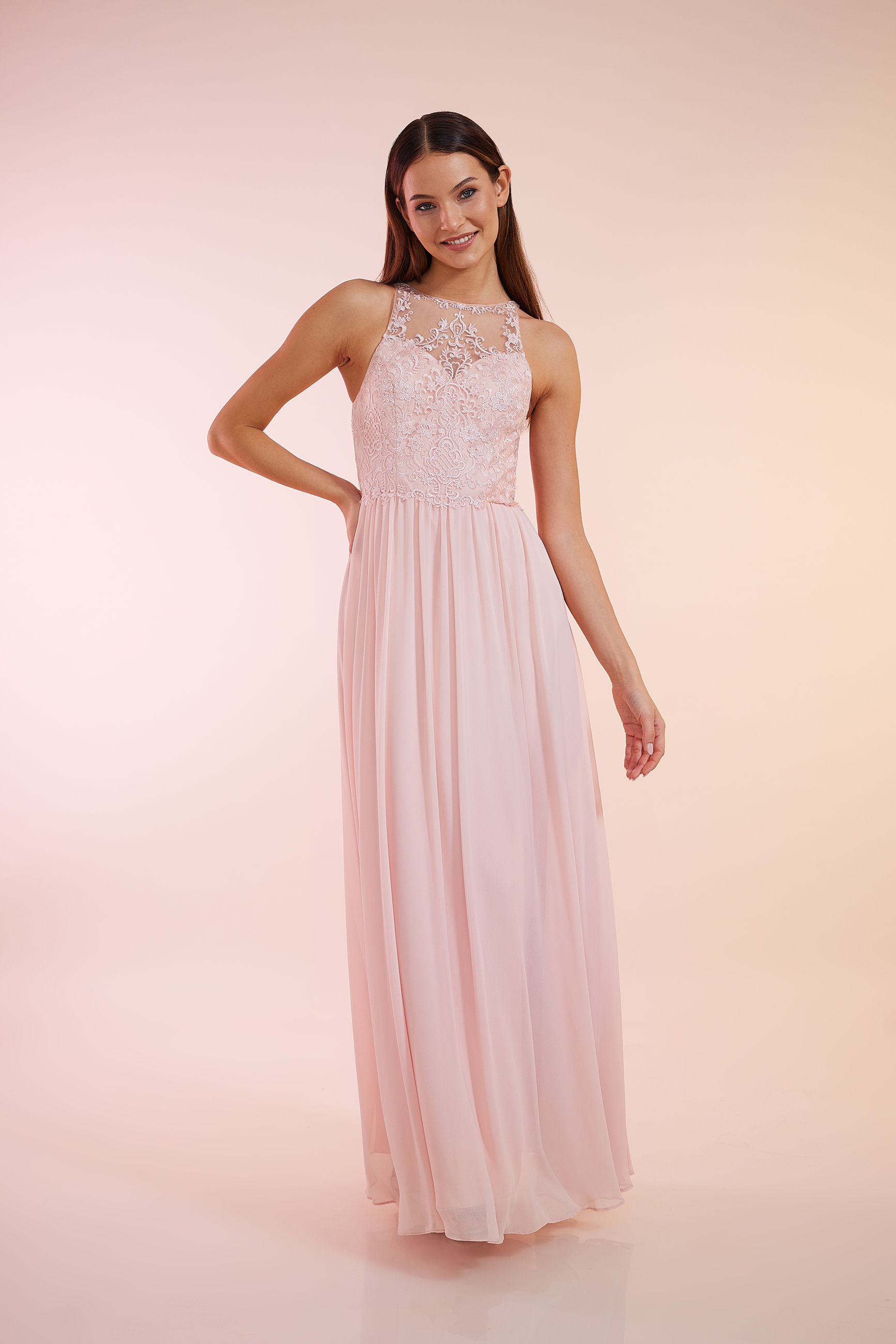 одеколон rose blush 50ml лимитированный дизайн Платье LAONA Abend Delicate Love Dress, цвет Rose Blush
