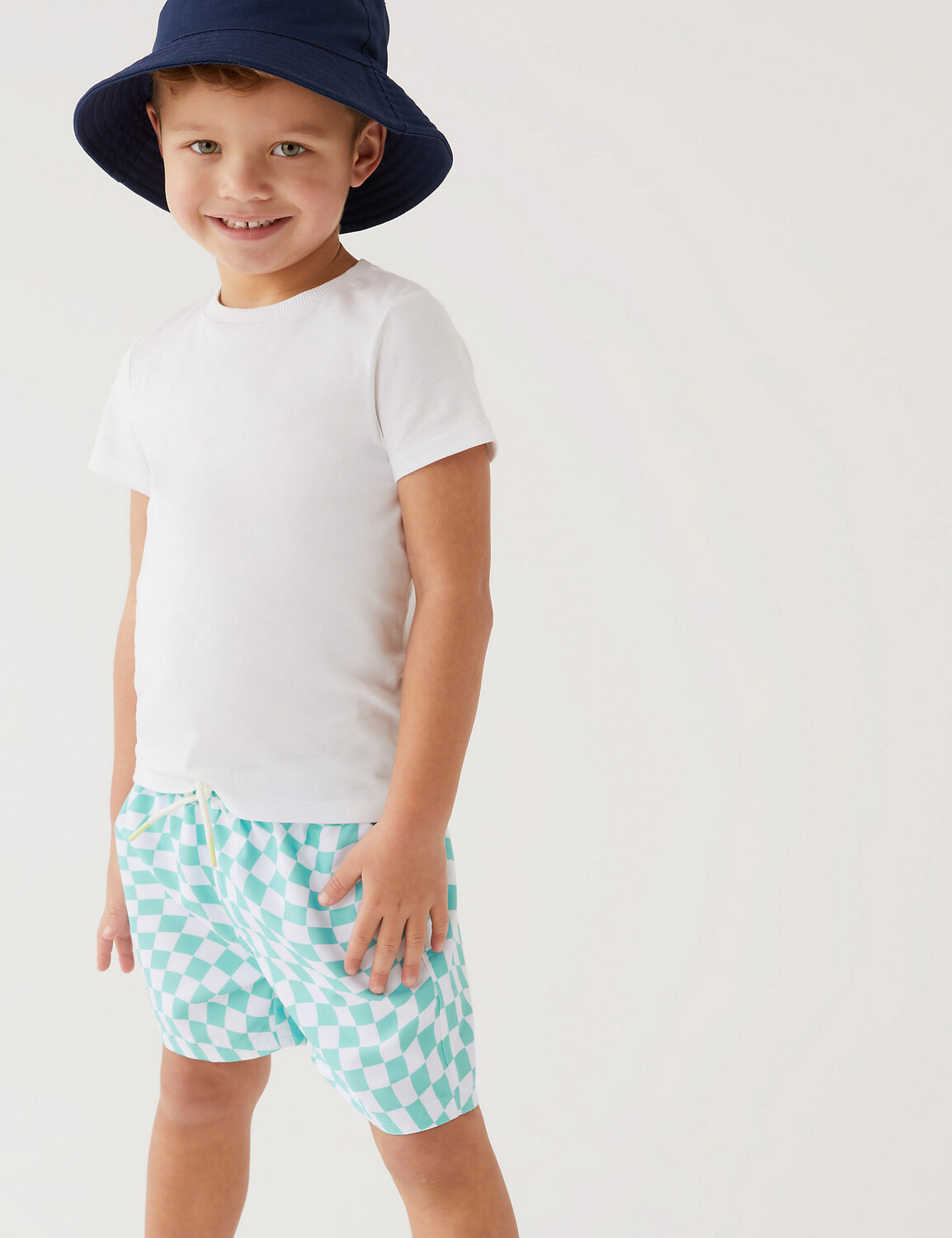 

Шорты для плавания в клетку (2–8 лет) Marks & Spencer