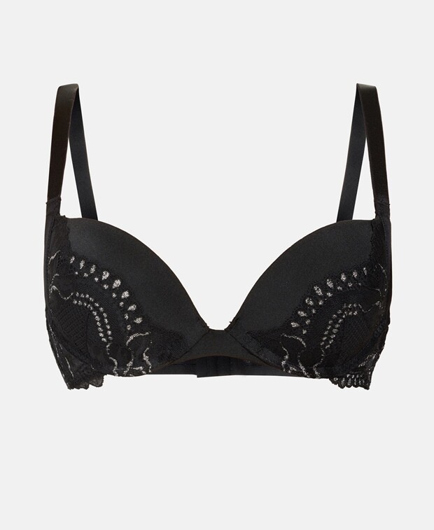 

Бюстгальтер пуш-ап, чашки AD Hunkemöller, цвет Caviar Black