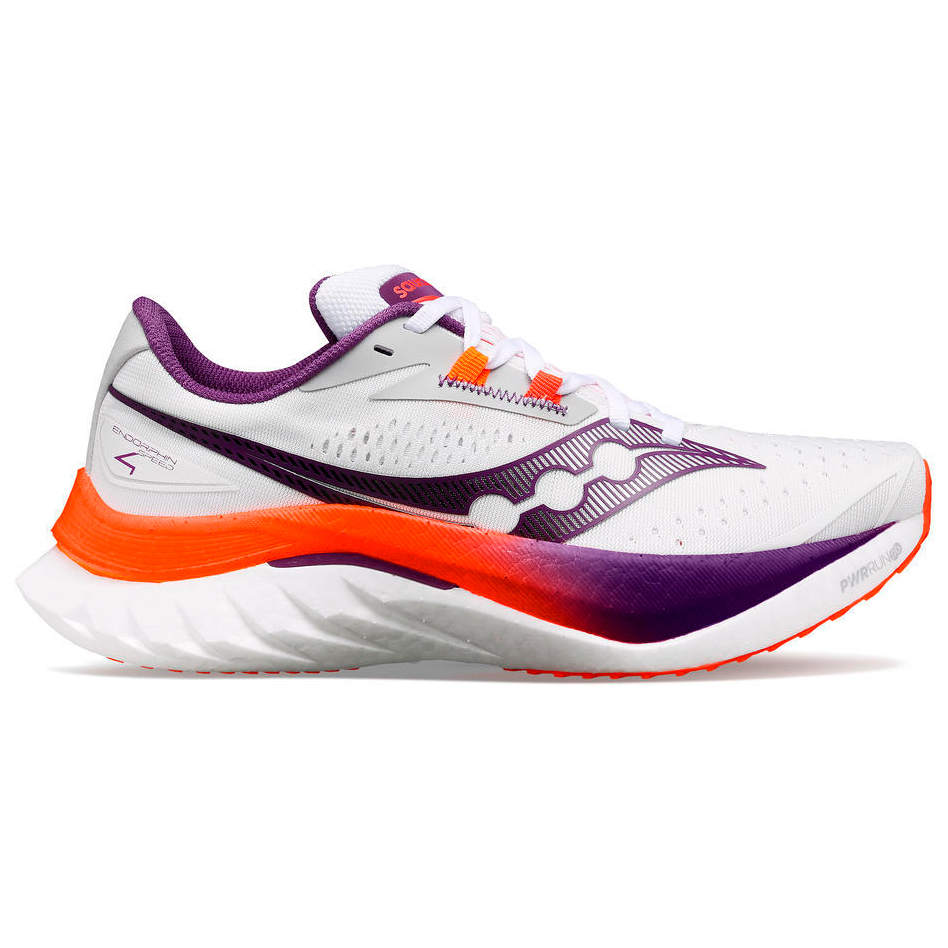 Беговая обувь Saucony Women's Endorphin Speed 4, цвет White/Violet