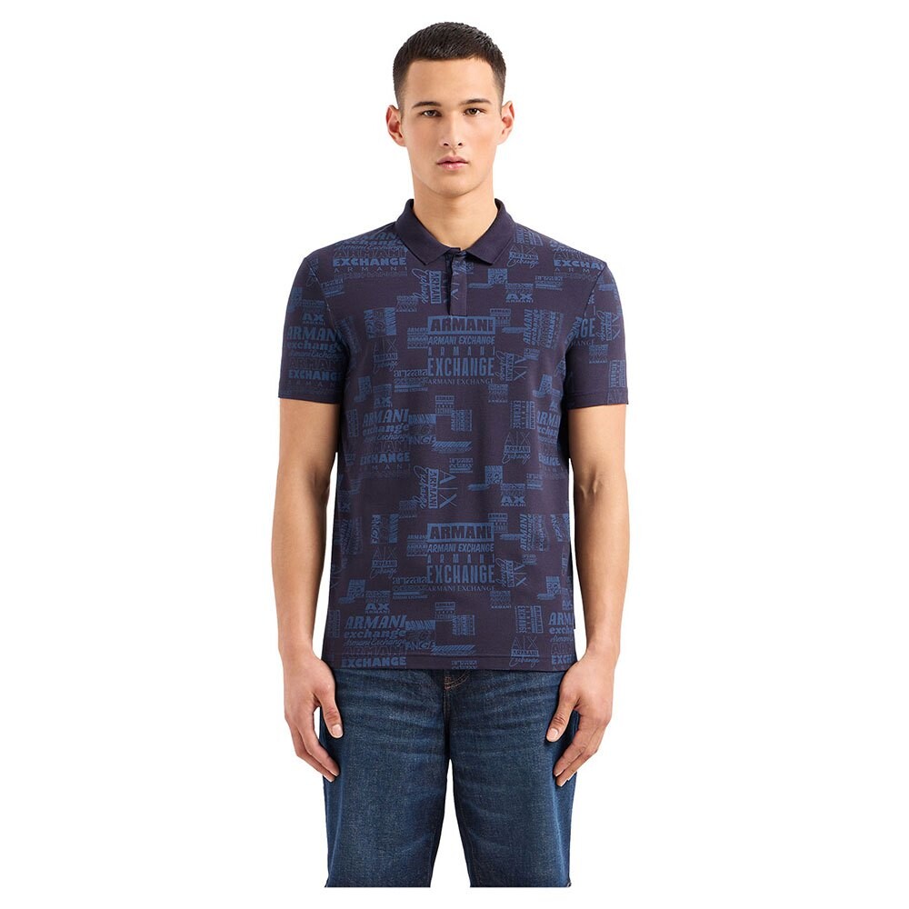

Поло Armani Exchange 3DZFAE_ZJ81Z, синий