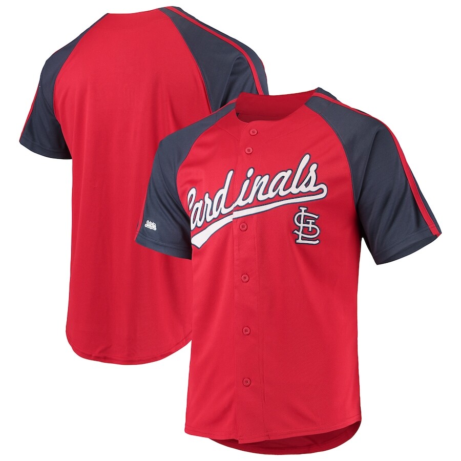 

Джерси Stitches St Louis Cardinals, красный