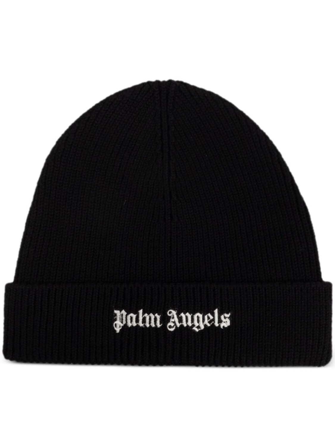 

Шапка-бини с вышитым логотипом Palm Angels, черный