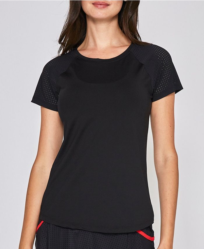 цена Женская футболка Performance с короткими рукавами L'Etoile Sport, черный