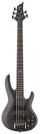 Басс гитара ESP LTD B205 Spalted Maple Bass Guitar See Thru Black Satin