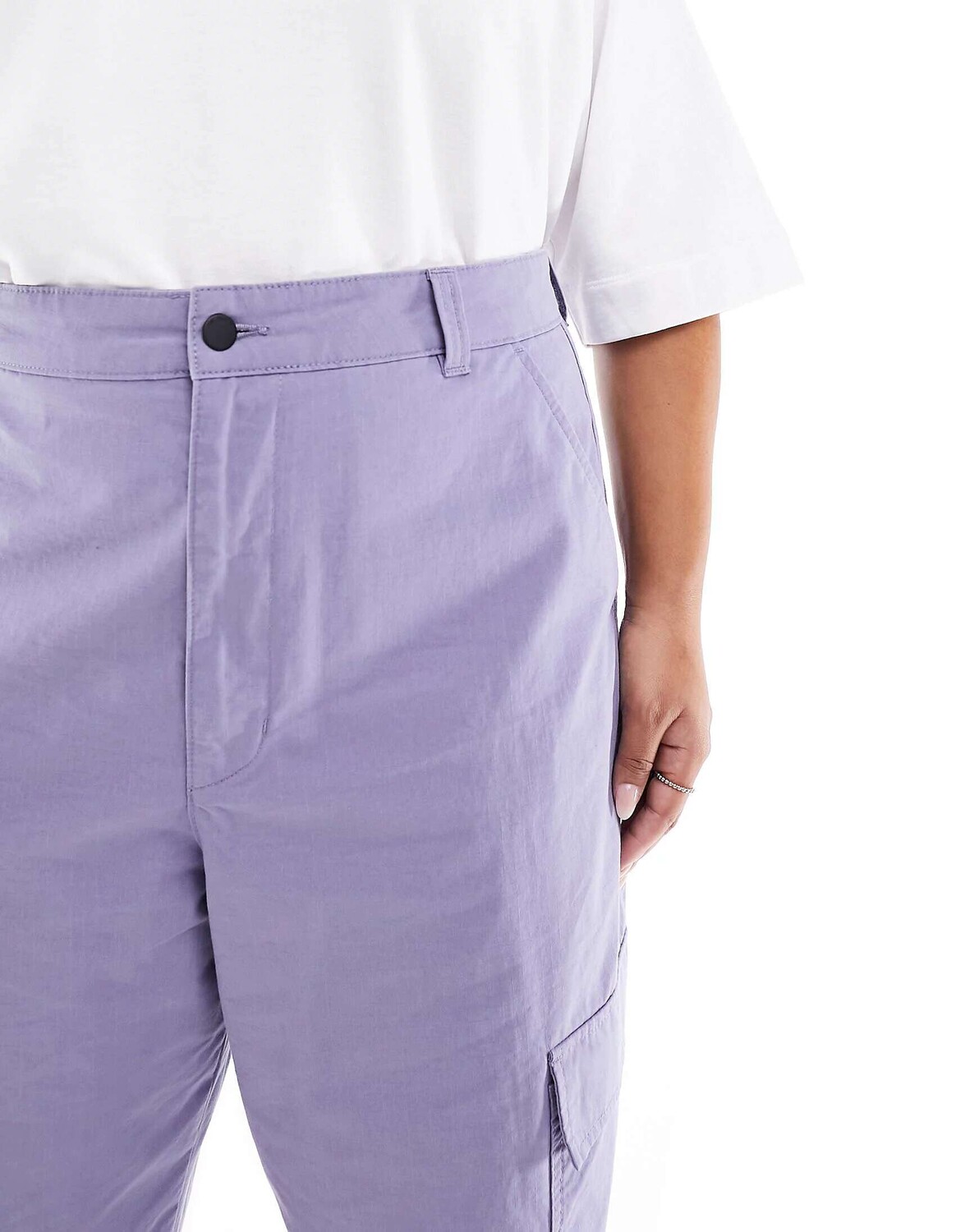 

Широкие брюки карго прямого кроя Dr Denim Donna Cargo из синего гранита, Синий