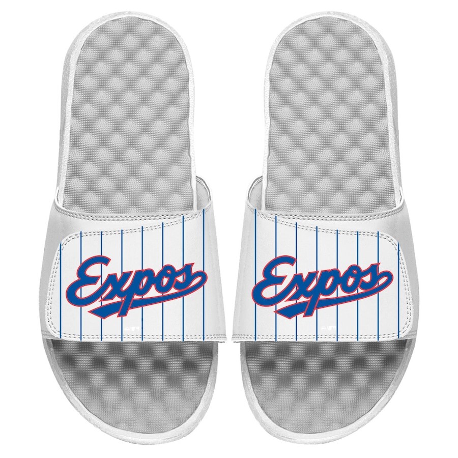 

Шлепанцы ISlide Montreal Expos, белый
