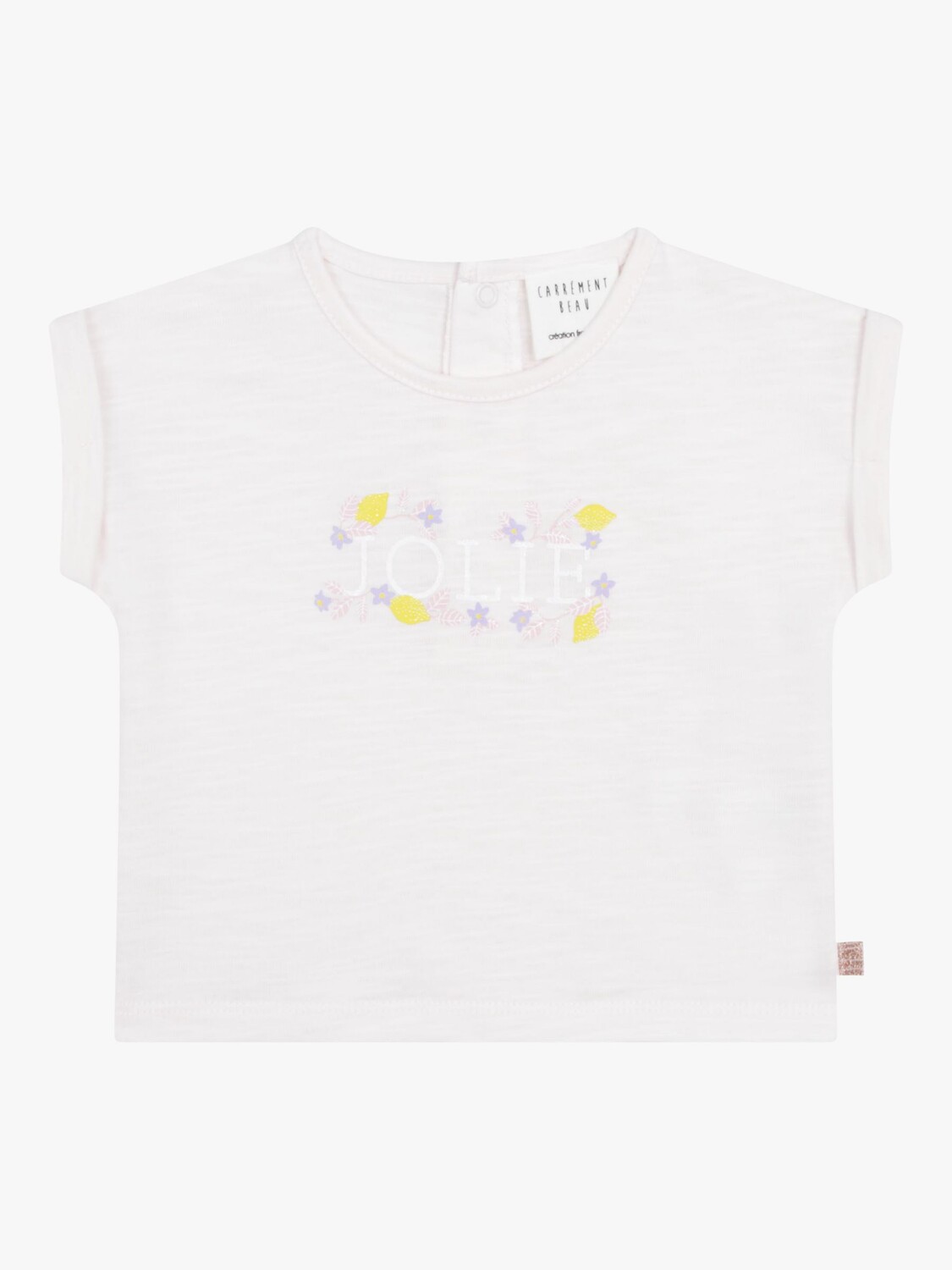 

Футболка с короткими рукавами Carrément Beau Baby, абрикос