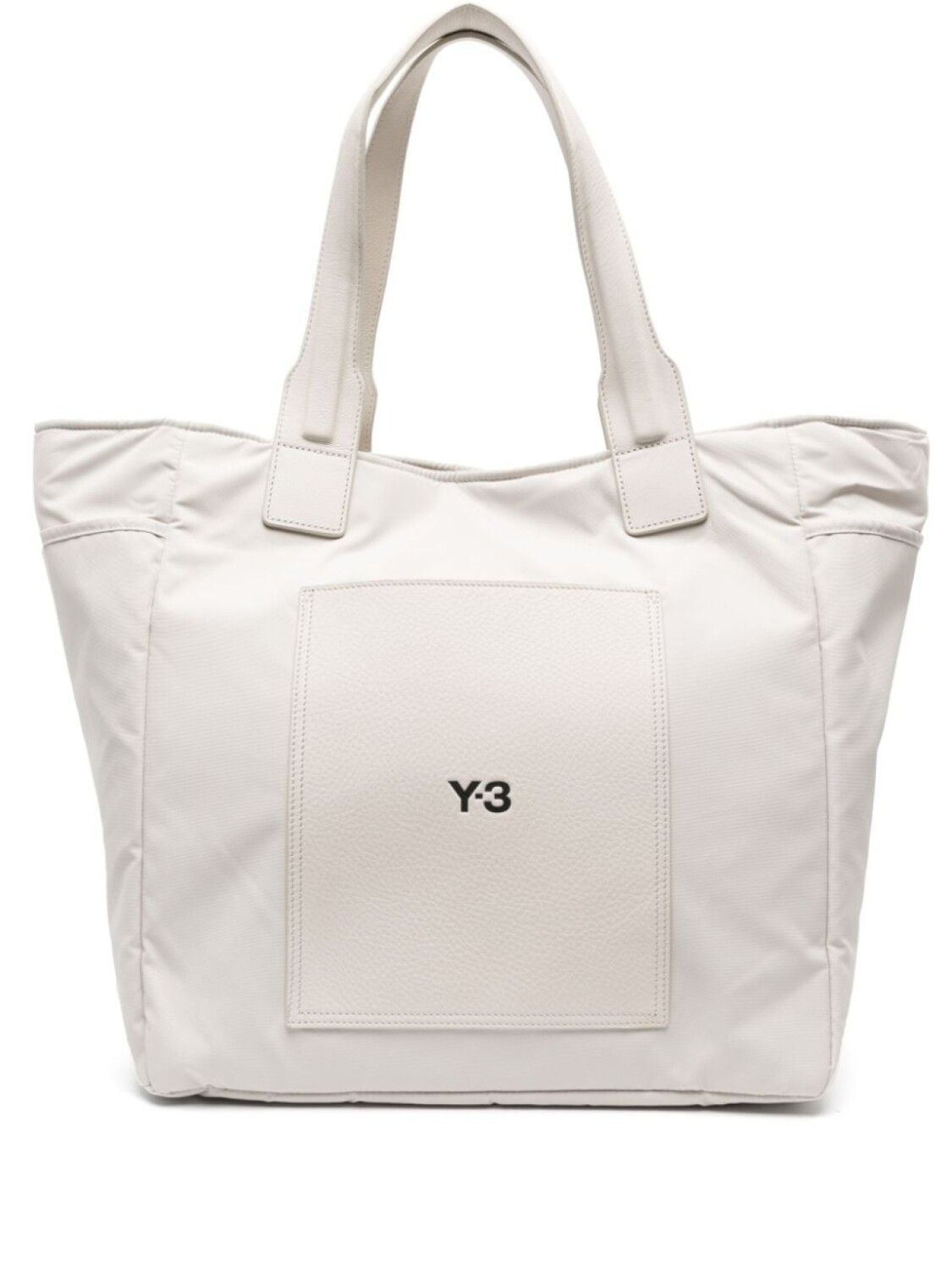 

Y-3 сумка-тоут Lux с логотипом, нейтральный цвет