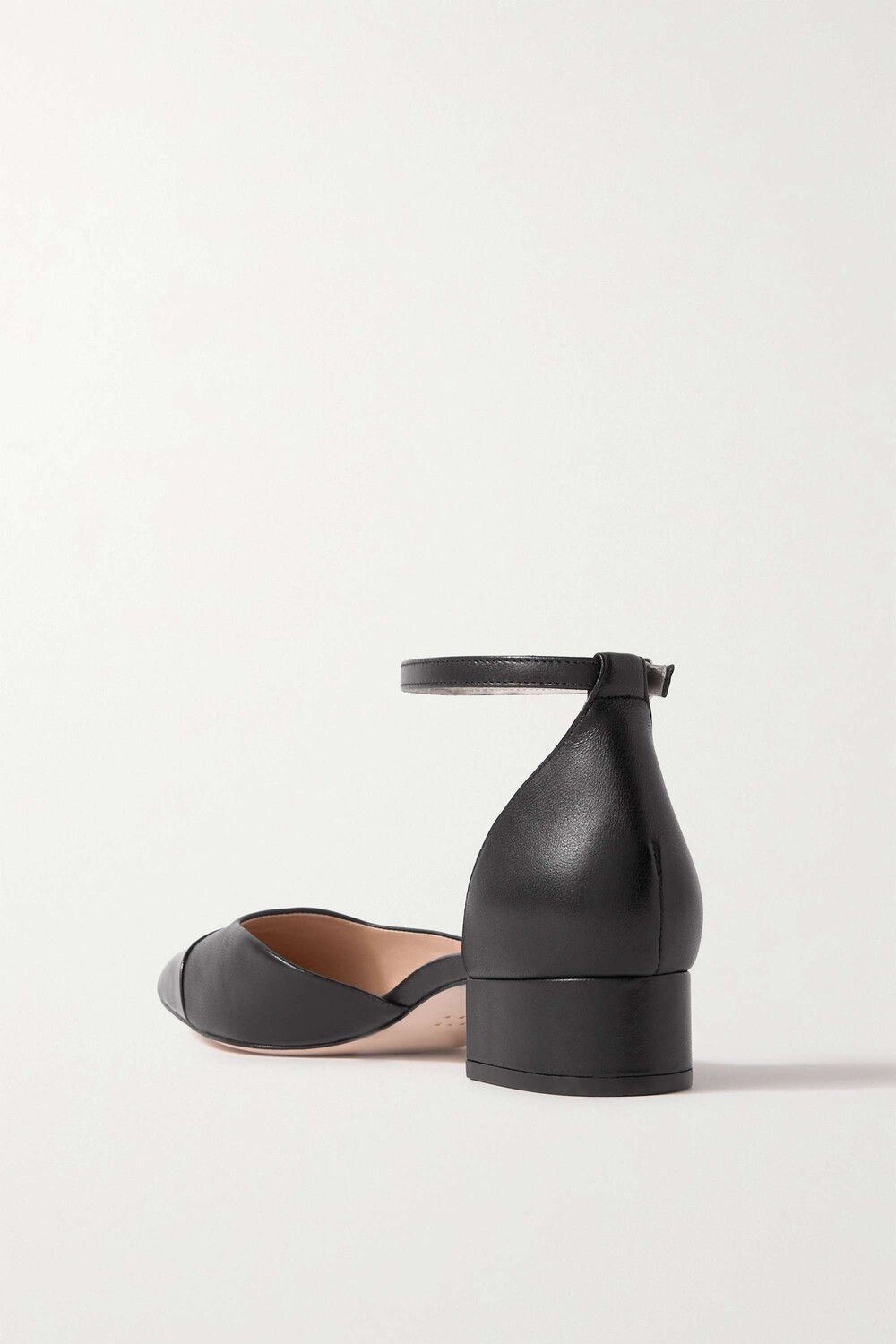 

PORTE & PAIRE Лакированные кожаные туфли-лодочки, черный