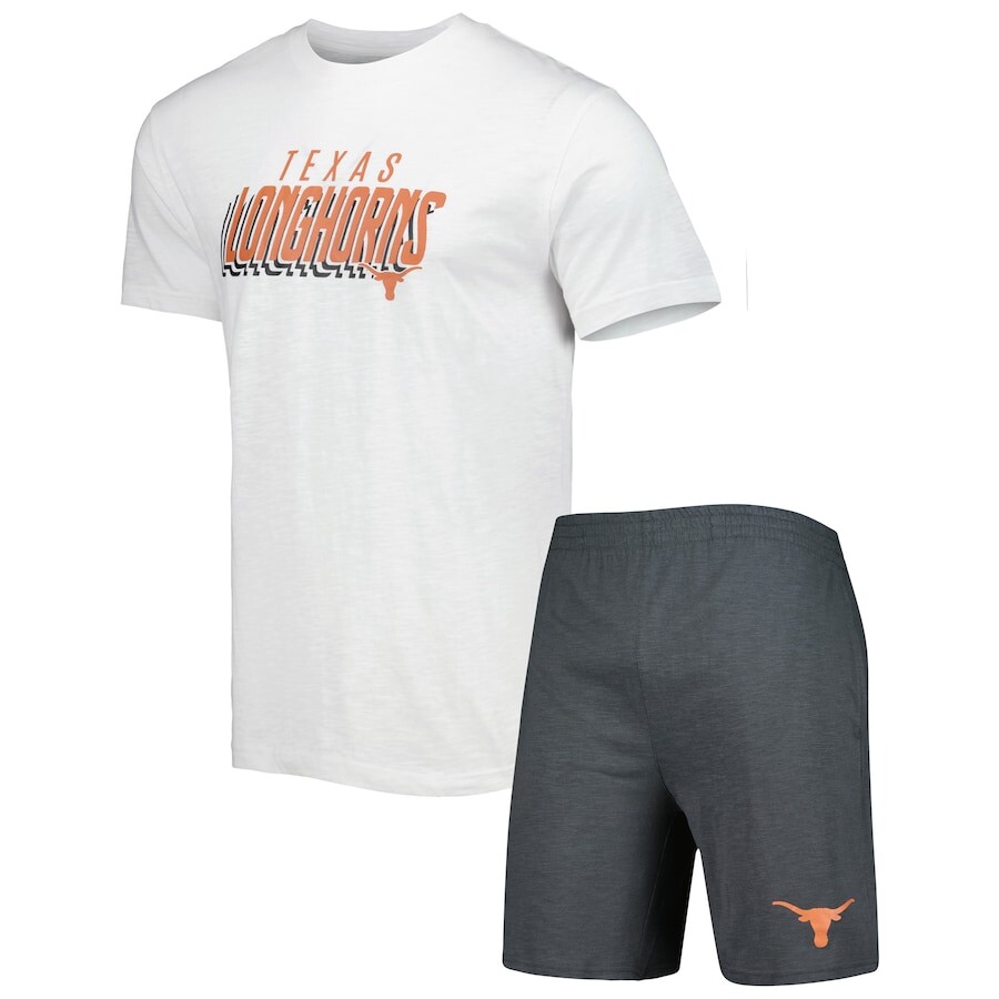 

Пижамный комплект Concepts Sport Texas Longhorns, угольный