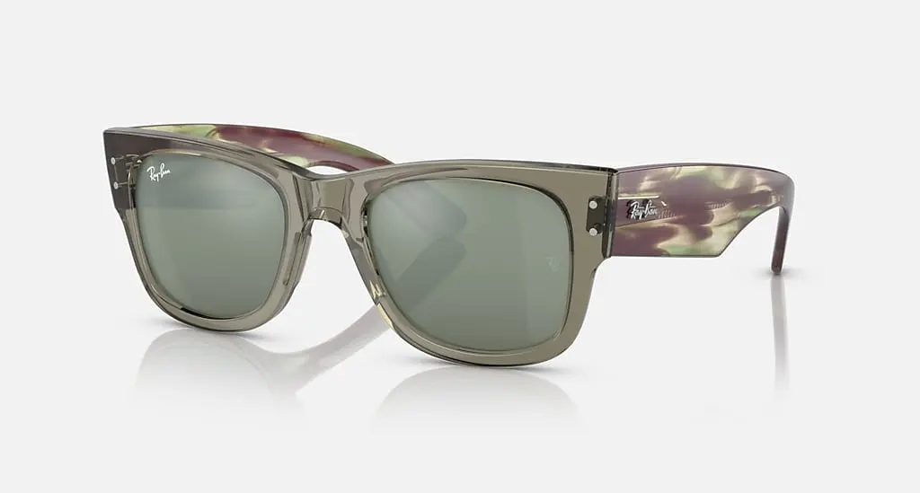 

Солнцезащитные очки Ray-Ban MEGA WAYFARER, серебряный